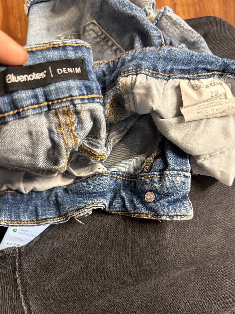 Bluenotes Light Blue Denim Jacket with Contrast Stitching